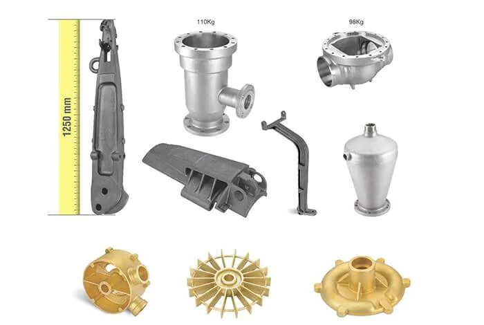 What is the surface finish of an investment casting?