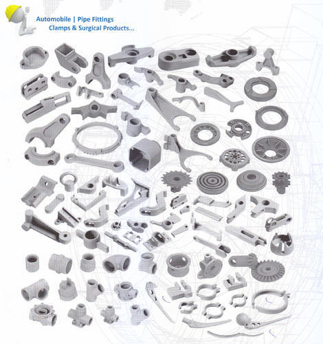 Carburizing treatment using in investment casting.