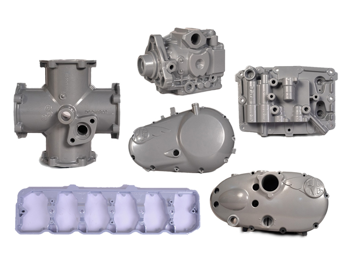  Different Shot blasting for aluminum die castings