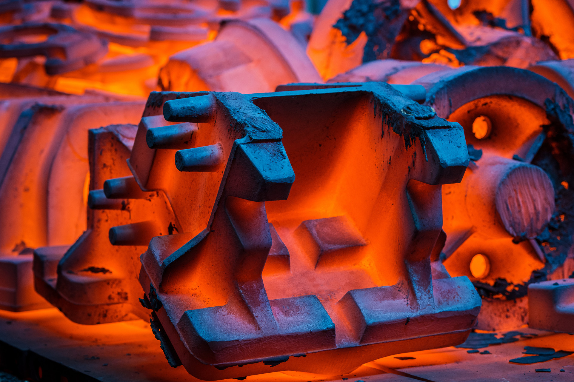 High Mn(manganese) steel castings heat threatment