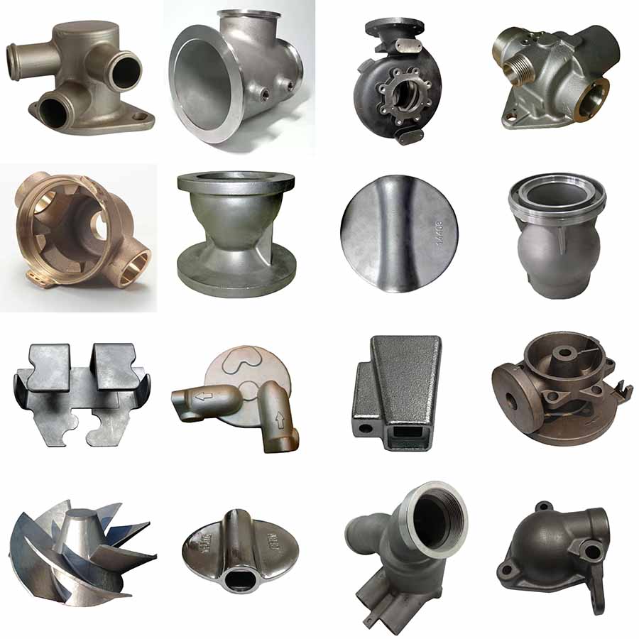 Powder coating for investment castings